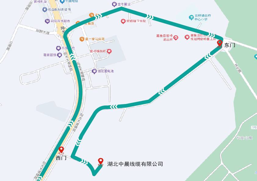 中晨線纜廠區地圖指南